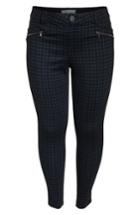 Women's Wit & Wisdom Ab-solution Skinny Ponte Pants (similar To 14w) - Blue