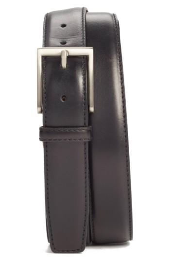 Men's Magnanni Catania Leather Belt - Black