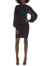 Women's Keepsake The Label Know Me Better Long Sleeve Body-con Dress - Black