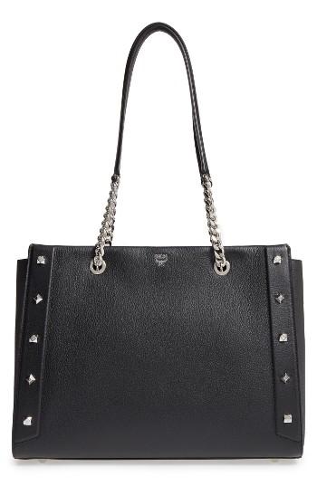 Mcm Large Catherine Leather Tote -