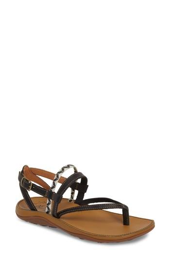 Women's Chaco Loveland Sandal M - Black