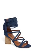 Women's Jeffrey Campbell 'despina' Strappy Sandal .5 M - Blue