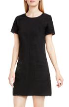 Women's Two By Vince Camuto Frayed Denim Shift Dress