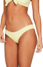 Women's L Space Sandy Classic Bikini Bottoms - Yellow