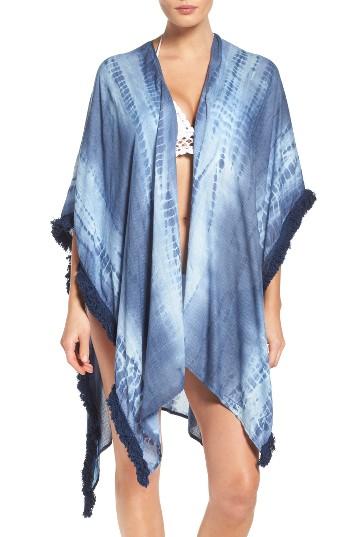 Women's Michael Stars Alligator Rain Cover-up Cape
