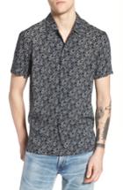 Men's Elevenparis Spatial Print Woven Shirt - Blue
