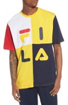 Men's Fila Maddox Colorblock T-shirt - Yellow