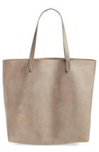 Madewell 'transport' Leather Tote - Grey
