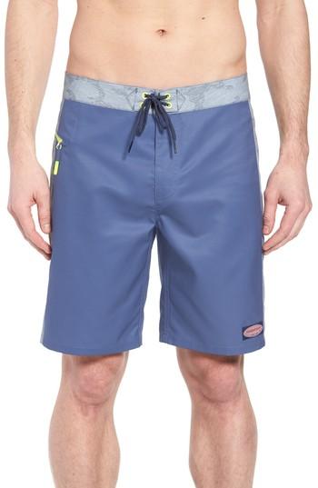 Men's Vineyard Vines Camo Board Shorts - Grey