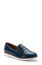 Women's Blondo Waterproof Penny Loafer M - Blue