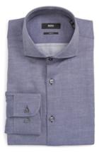 Men's Boss Jerrin Slim Fit Diamond Dress Shirt