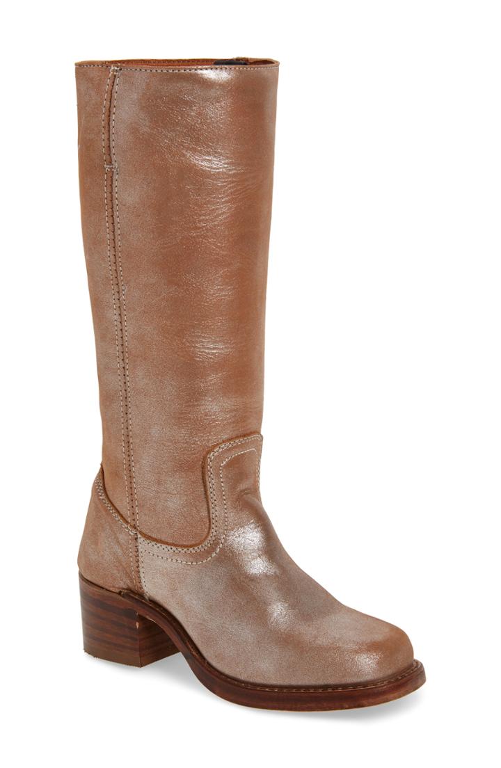 Women's Frye 'campus 14l' Boot M - Metallic