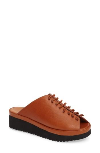 Women's L'amour Des Pieds Arienne Wedge Platform Sandal M - Brown