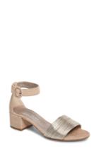 Women's Agl Ankle Strap Sandal Us / 37eu - Metallic
