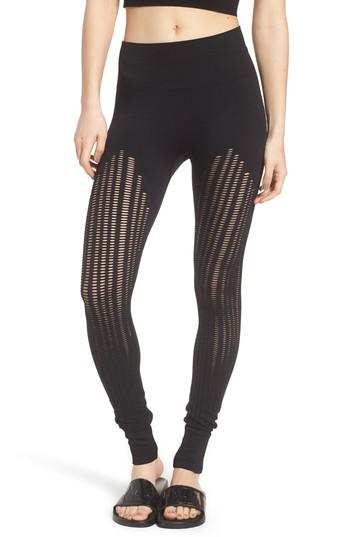 Women's Ivy Park Cutout Leggings - Black