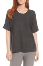 Women's Eileen Fisher Round Neck Top - Blue