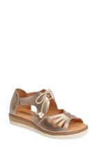 Women's Pikolinos Alcudia Lace-up Sandal Us / 36eu - Grey