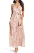 Women's Chetta B Print Maxi Dress - Pink