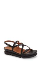 Women's L'amour Des Pieds 'verdun' Crisscross Sandal .5 M - Black