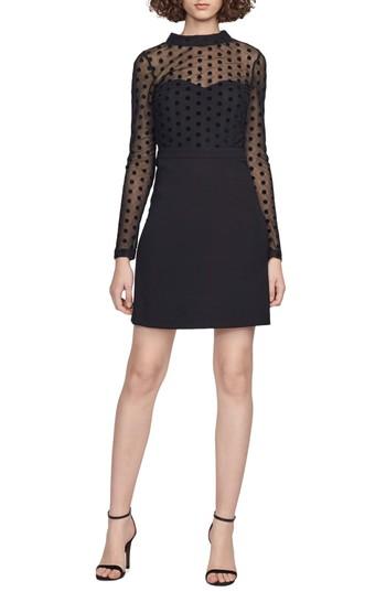 Women's French Connection Mesh & Jersey Sheath Dress