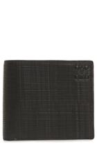 Men's Loewe Textured Calfskin Bifold Wallet -