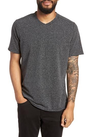Men's Good Man Brand Slim Fit V-neck T-shirt - Grey