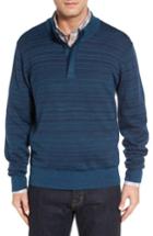 Men's Cutter & Buck 'douglas Forest' Jacquard Wool Blend Sweater