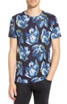 Men's Bonobos Floral Explosion Slim Fit T-shirt - Blue