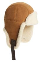 Men's Ugg Genuine Shearling Trapper Hat - Brown