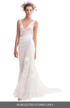 Women's Willowby Honor Lace & Tulle Trumpet Wedding Dress, Size In Store Only - Ivory