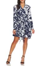 Women's 1.state Tie Front Shirtdress, Size - Blue