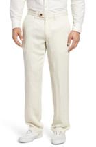 Men's Tommy Bahama 'la Jolla' Flat Front Pants X 30 - Beige