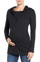 Women's Lab40 'riley' Maternity/nursing Top - Black