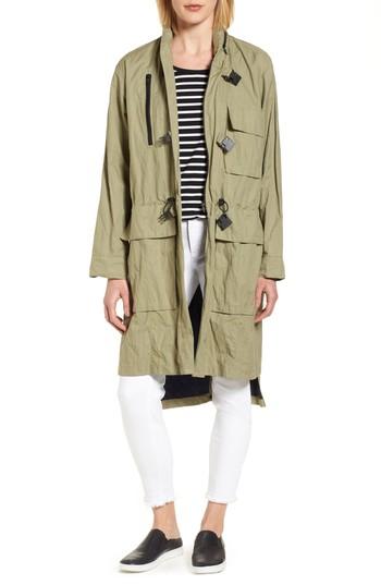 Women's Sosken Fil Utility Raincoat - Green
