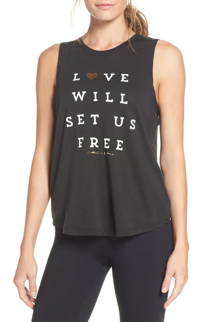 Women's Spiritual Gangster Free Muscle Tank