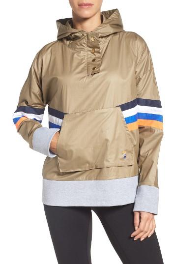 Women's P.e. Nation On Base Water Resistant Hoodie