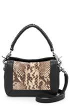 Botkier Small Barrow Leather Crossbody Bag - White
