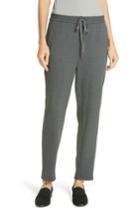 Women's Eileen Fisher Slouchy Drawstring Pants, Size - Grey