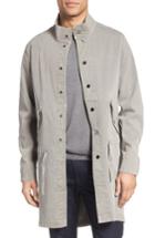 Men's Lamarque Twill Snap Front Coat