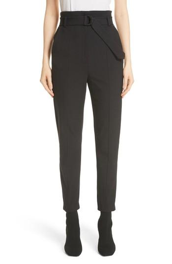 Women's Rag & Bone Wallace High Waist Stretch Pants - Black