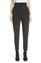 Women's Rag & Bone Wallace High Waist Stretch Pants - Black