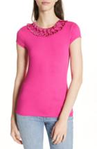 Women's Ted Baker London Charre Bow Trim Tee - Pink