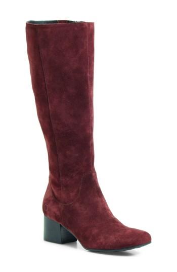 Women's B?rn Avala Knee High Boot M - Burgundy