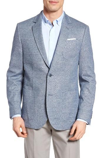 Men's Flynt Babbitt Cotton & Linen Sport Coat R - Blue