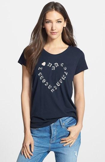 Marc By Marc Jacobs 'i Heart Mj' Graphic Pima