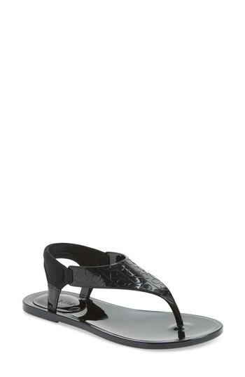 Women's Calvin Klein Janny Jelly Sandal M - Black