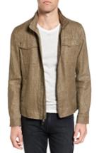 Men's John Varvatos Star Usa Hooded Linen Field Jacket