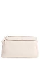 Givenchy 'mini Pandora' Sugar Leather Shoulder Bag - Ivory