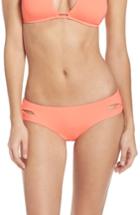 Women's Becca Color Code Hipster Bikini Bottoms - Orange