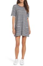 Women's French Connection Normandy Stripe T-shirt Dress - Beige